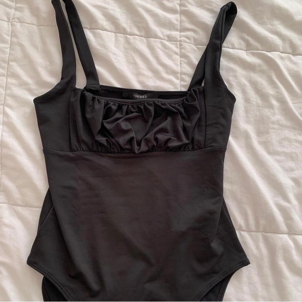 Black Forever 21 bodysuit